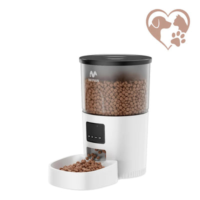 ZenRepas Poilu™ – Distributeur Intelligent 3L | Contrôle App & 1-10 Repas Par Jour