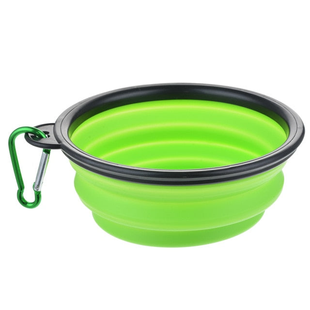 Repas Poilu™ – Gamelle de Voyage Pliable en Silicone | Eau & Nourriture | 24 Coloris