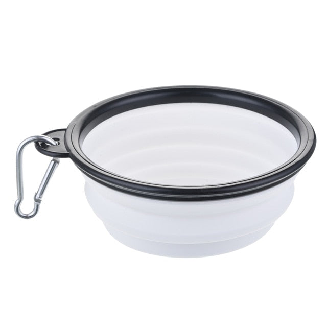 Repas Poilu™ – Gamelle de Voyage Pliable en Silicone | Eau & Nourriture | 24 Coloris