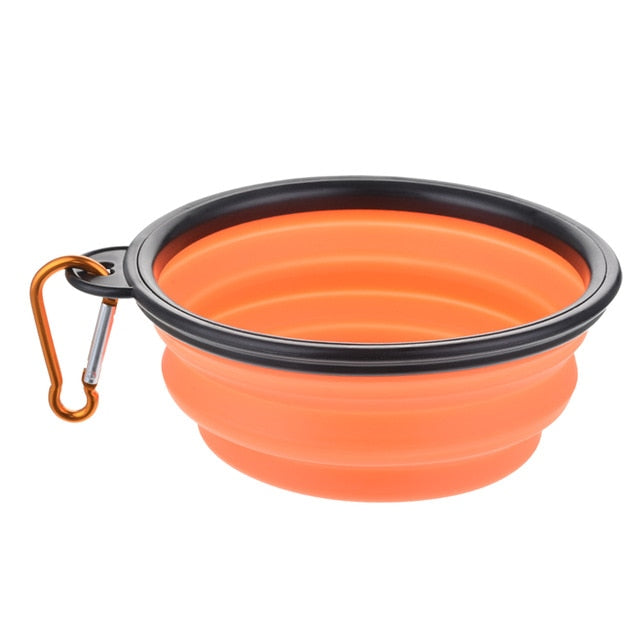 Repas Poilu™ – Gamelle de Voyage Pliable en Silicone | Eau & Nourriture | 24 Coloris