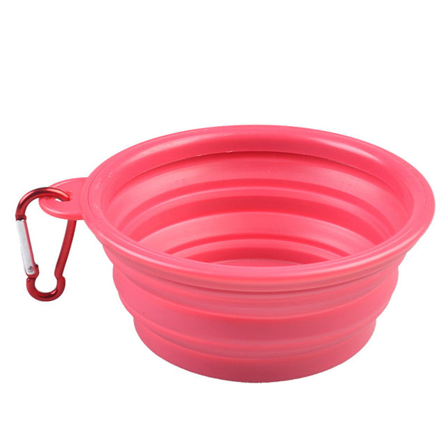 Repas Poilu™ – Gamelle de Voyage Pliable en Silicone | Eau & Nourriture | 24 Coloris