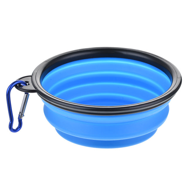 Repas Poilu™ – Gamelle de Voyage Pliable en Silicone | Eau & Nourriture | 24 Coloris