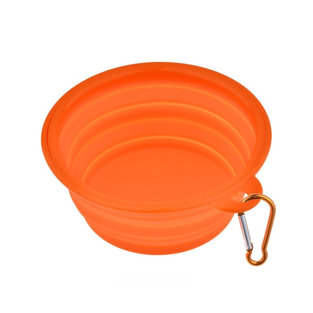 Repas Poilu™ – Gamelle de Voyage Pliable en Silicone | Eau & Nourriture | 24 Coloris