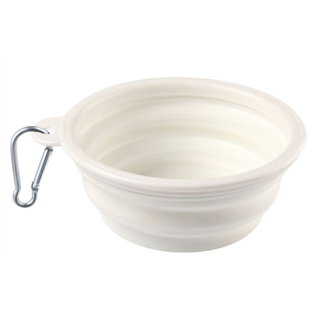 Repas Poilu™ – Gamelle de Voyage Pliable en Silicone | Eau & Nourriture | 24 Coloris