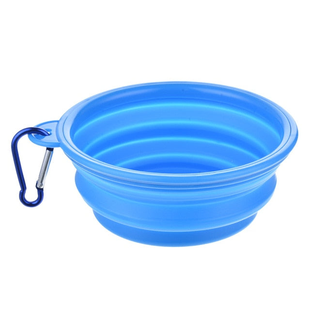 Repas Poilu™ – Gamelle de Voyage Pliable en Silicone | Eau & Nourriture | 24 Coloris