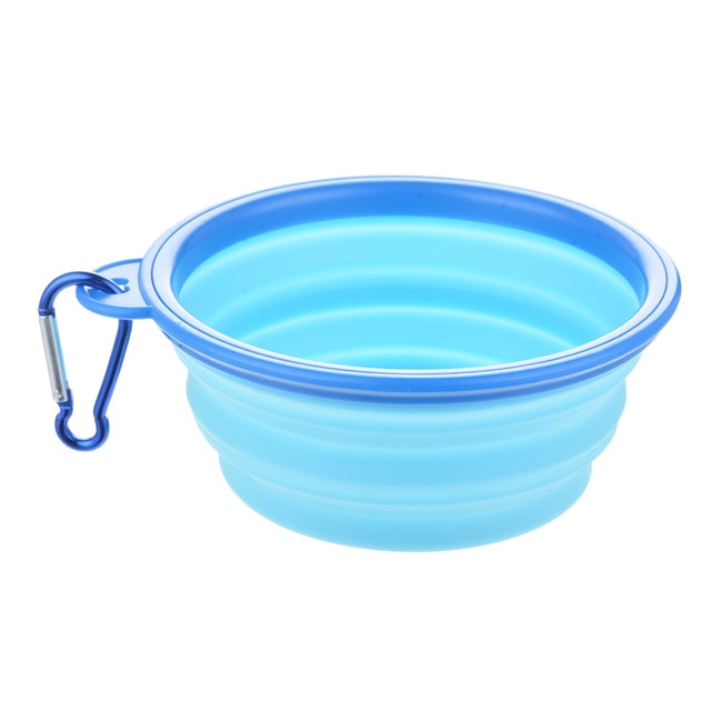 Repas Poilu™ – Gamelle de Voyage Pliable en Silicone | Eau & Nourriture | 24 Coloris