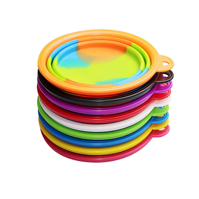 Repas Poilu™ – Gamelle de Voyage Pliable en Silicone | Eau & Nourriture | 24 Coloris