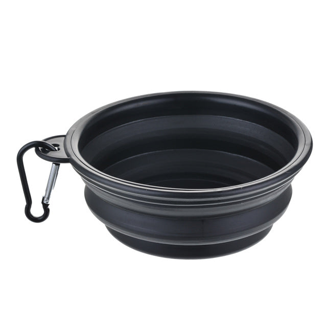 Repas Poilu™ – Gamelle de Voyage Pliable en Silicone | Eau & Nourriture | 24 Coloris
